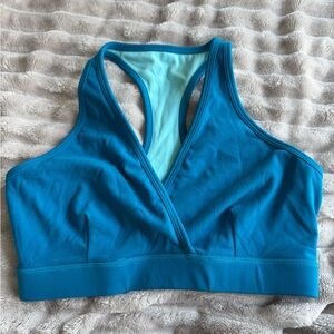Buffbunny Collection Reversible Women's Blue Sports Bra - S
